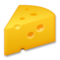 Cheese Wedge emoji on LG